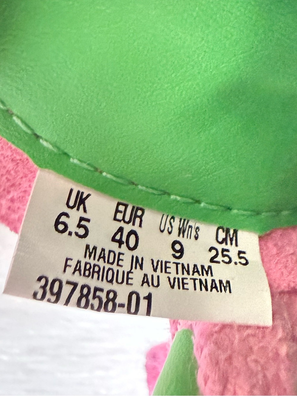 Puma Palermo Sneaker Pink Delight Puma Green - Women’s Size 9 - Picture 6 of 8